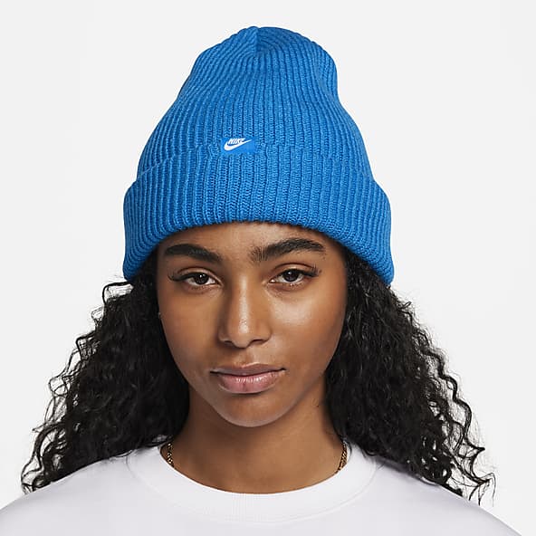 Women s Beanies Blue Lifestyle. Nike IE